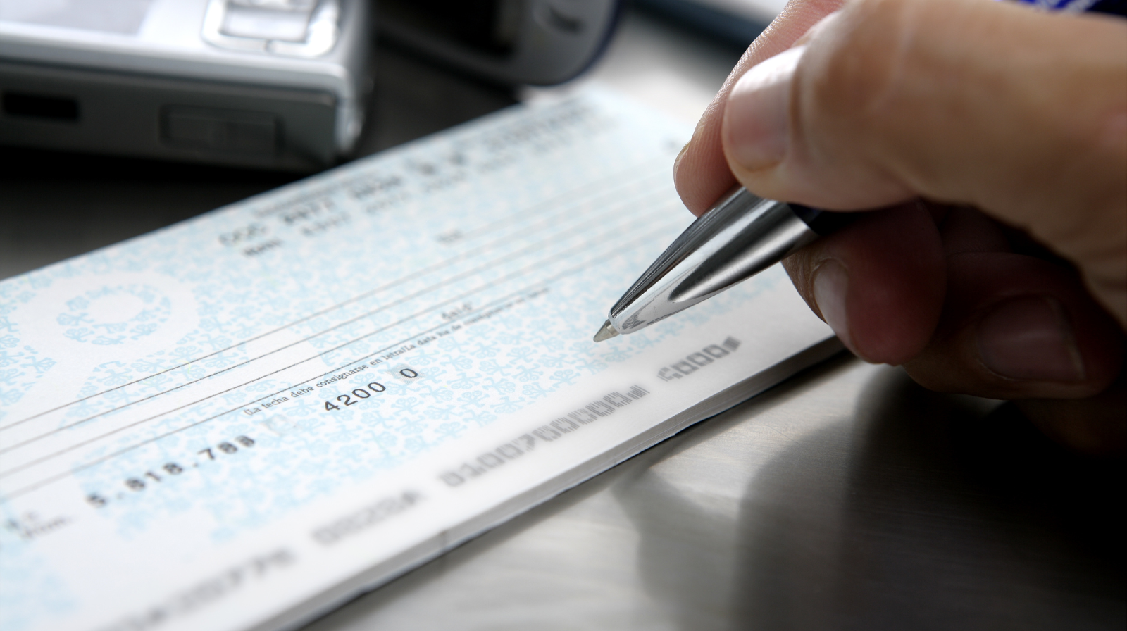 Cheque Management Dashboard
